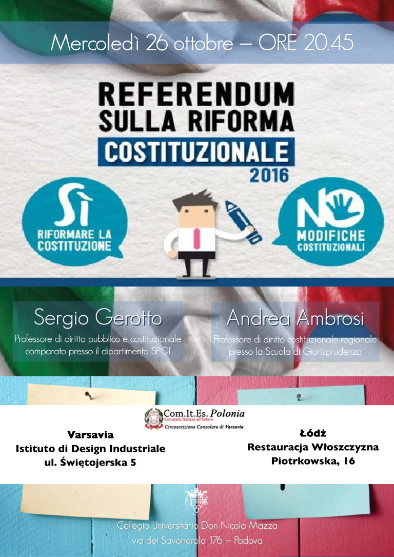 Incontro Referendum Costituzionale