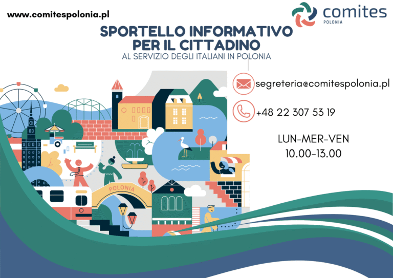 Lo sportello informativo per il cittadino italiano in Polonia